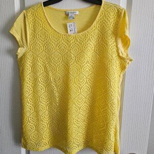 Liz Cliaborne Women's Short Sleeve Top